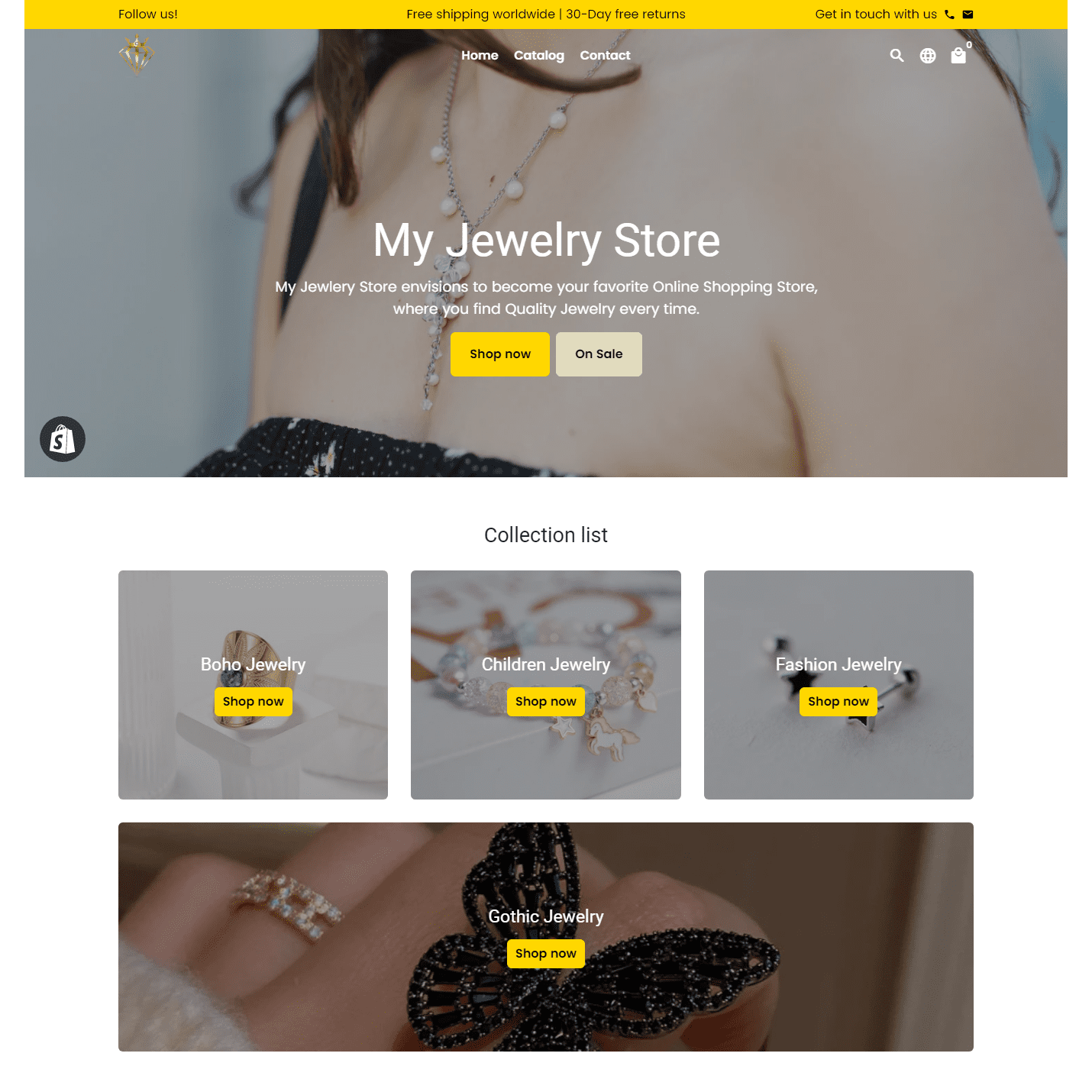 We will create your E-Commerce / Dropshipping Shopify Store