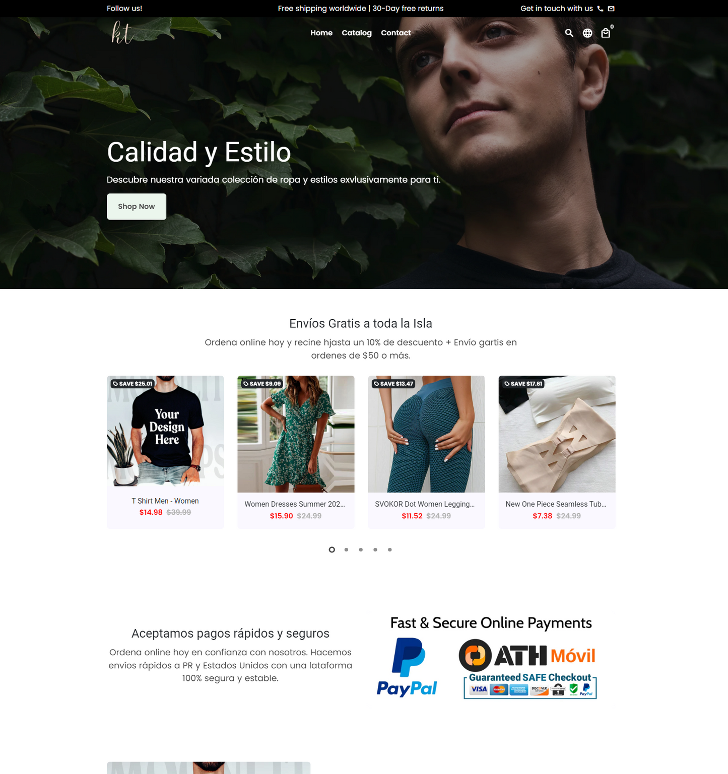 E commerce Business - Tienda online para negocios - Mega Dropshipping