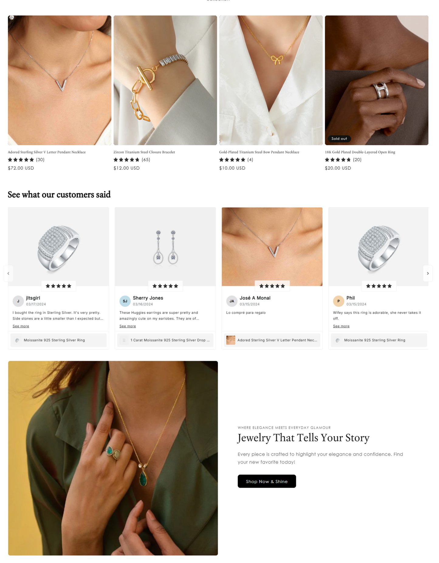Established Luxury Jewelry Dropshipping Store - 3200 Products