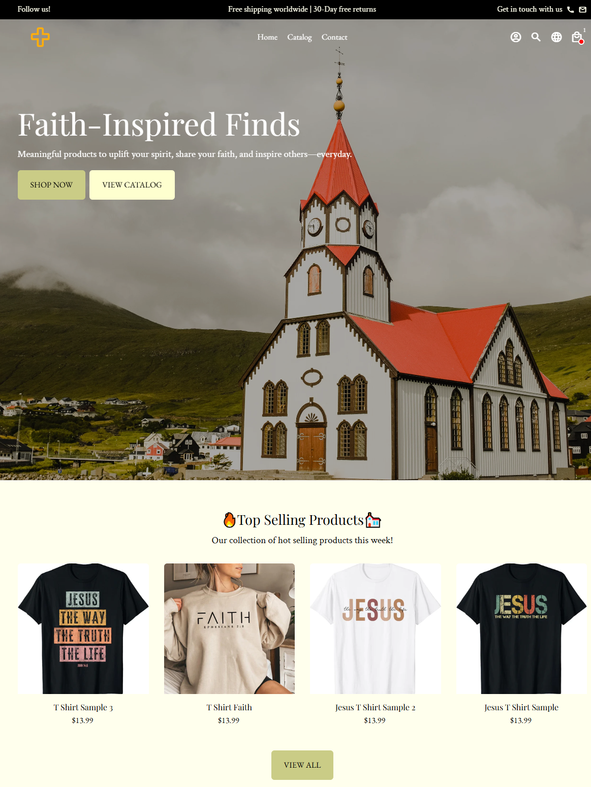 "Faith Inspired⛪" - Tienda de productos Cristianos✝️