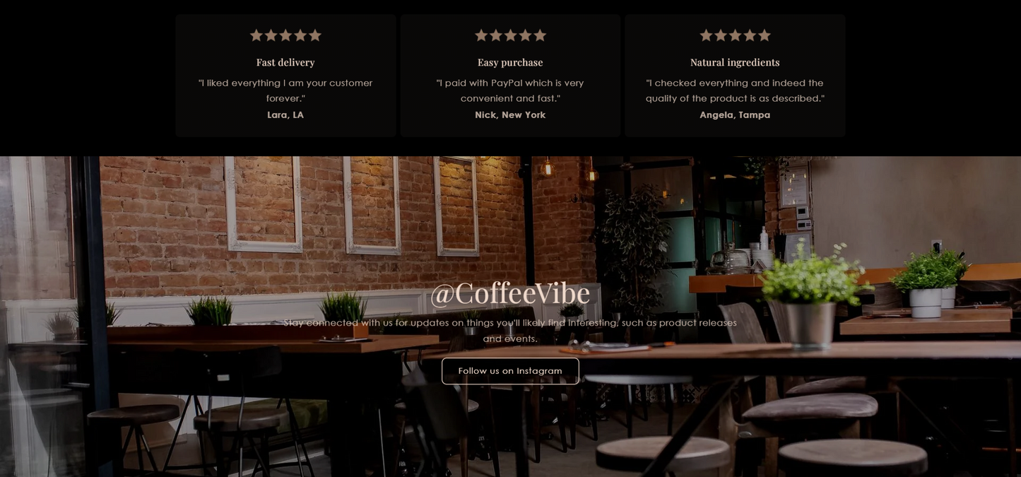 Established Coffee Dropshipping Store - 8 Coffee Products
