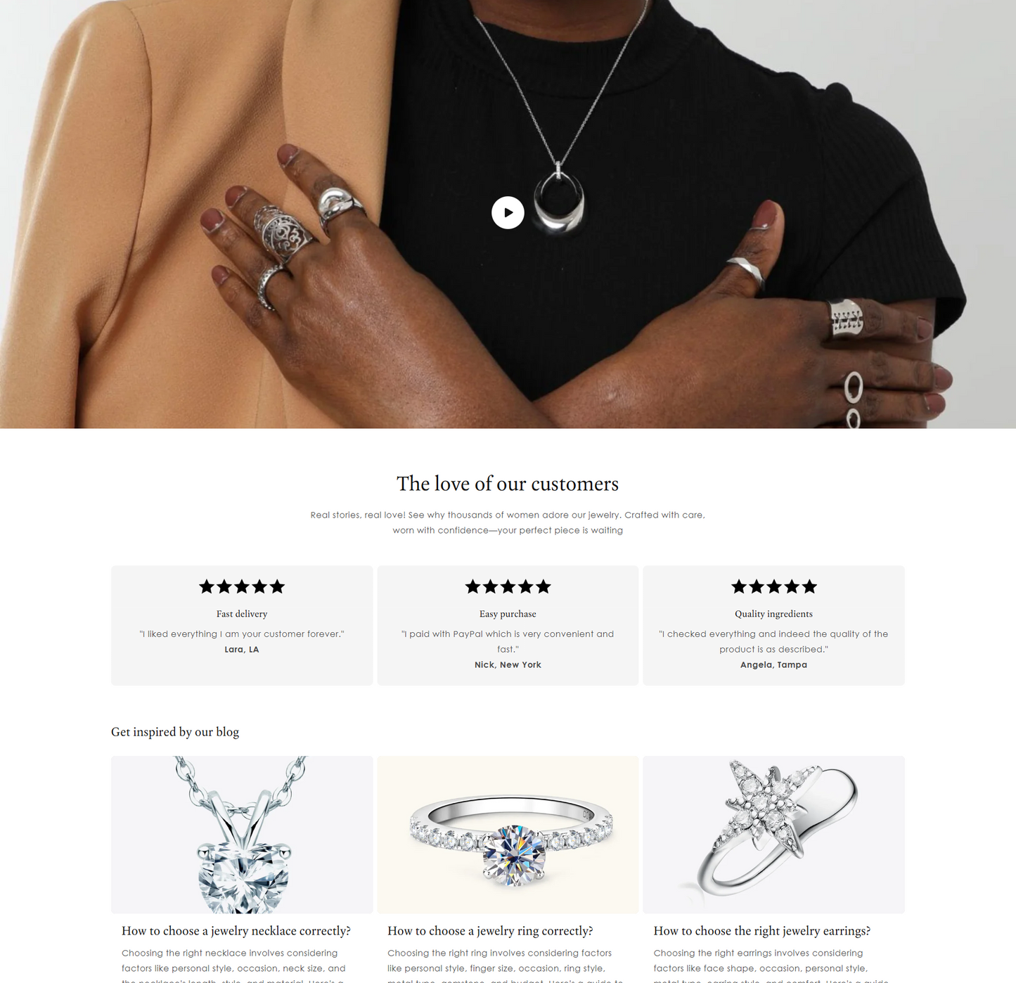 Established Luxury Jewelry Dropshipping Store - 3200 Products