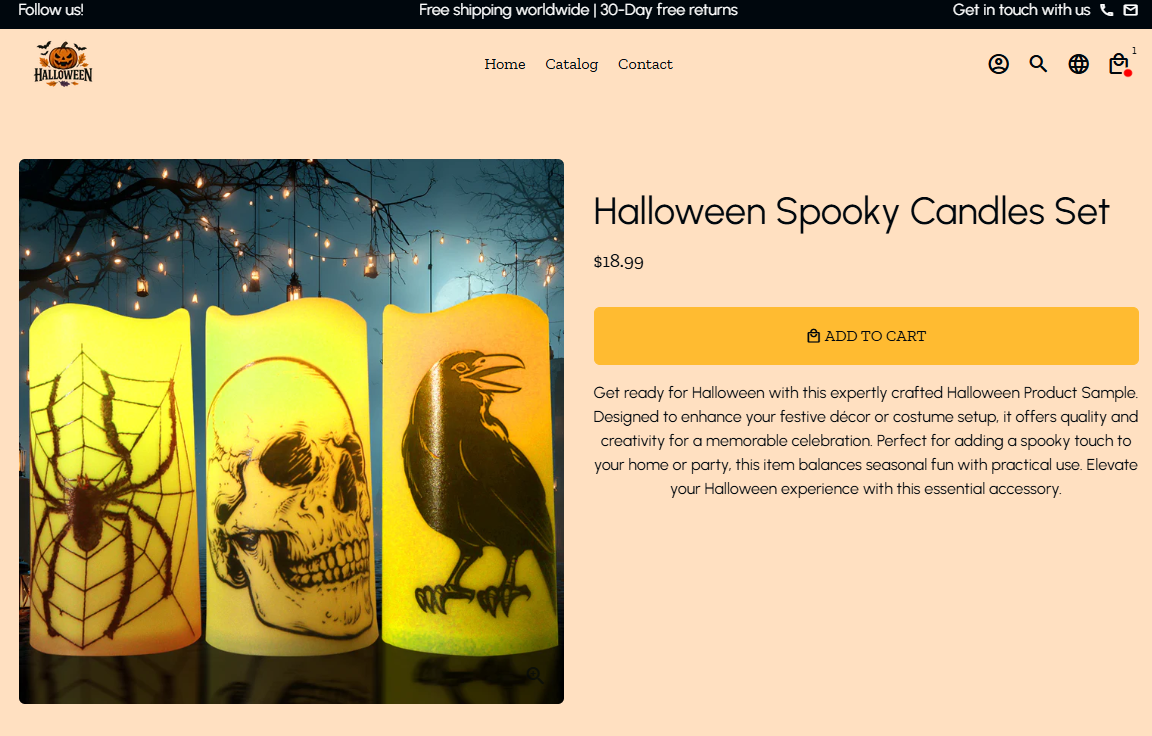 "Spooky Season🎃" - Tienda de temporada👻