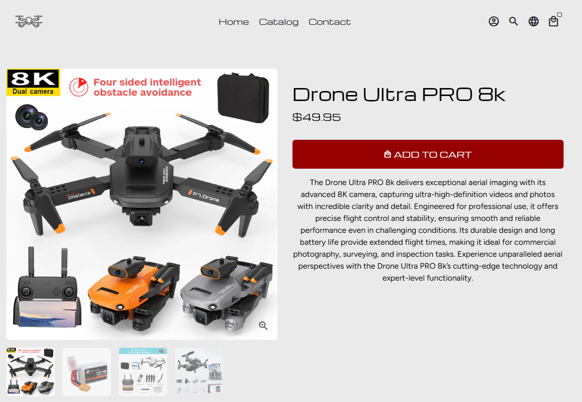 "Air Bourne One🥏" - Tienda de "Drones"