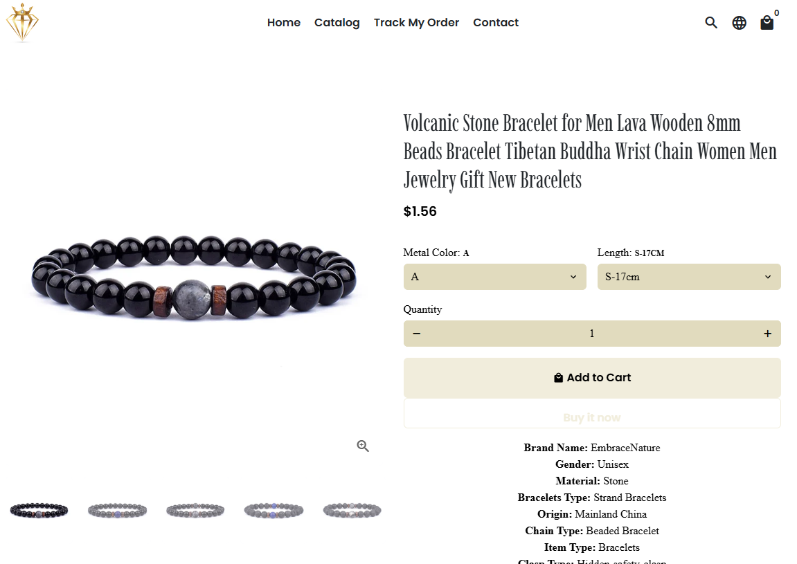 "Timeless Elegance" - Tienda de Joyería (100 Productos)