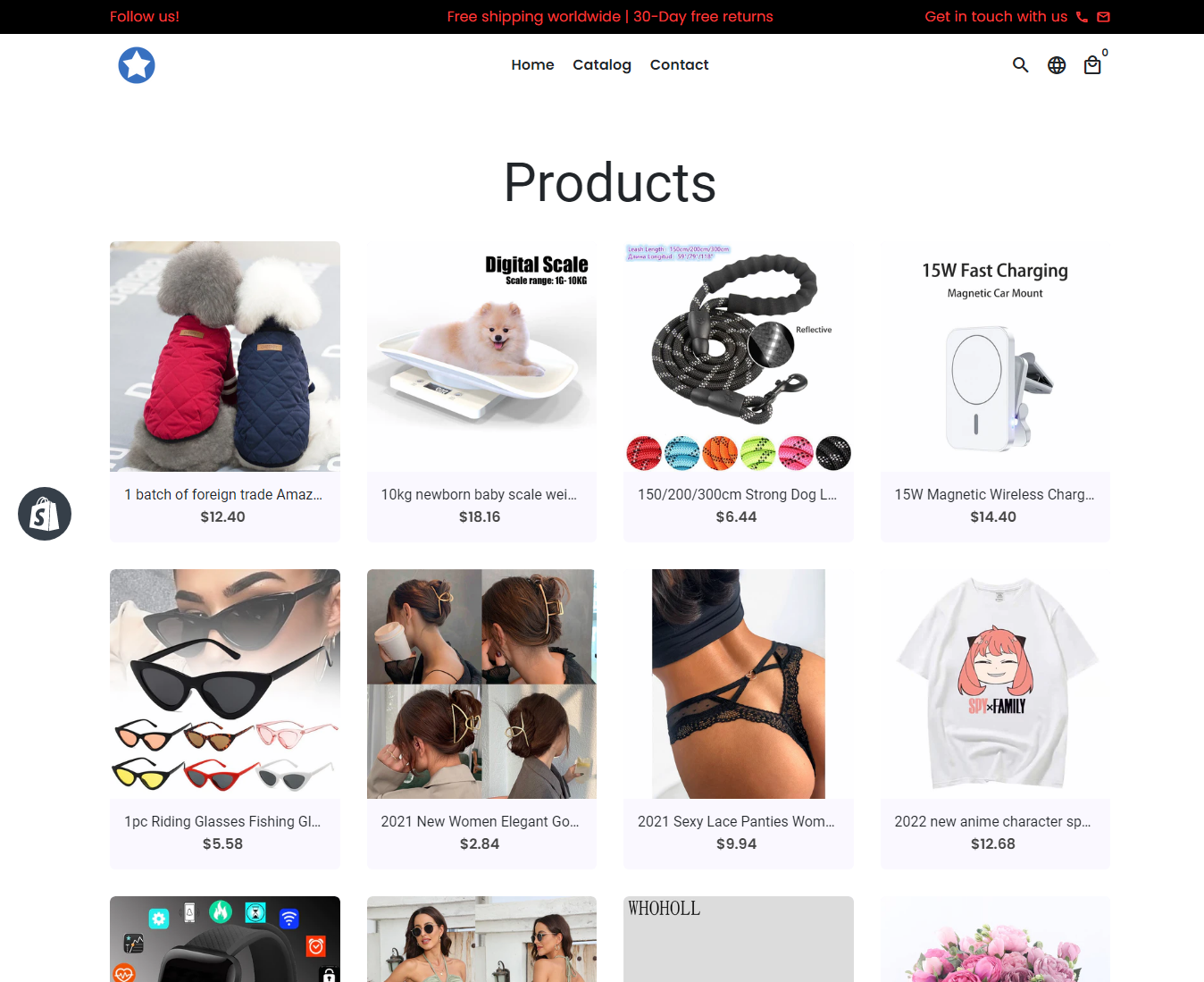 Ready to start Shopify Dropshipping Store - Includes 10 Winning Products