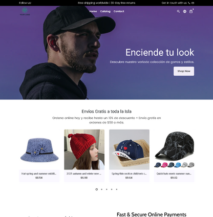 Tienda Premium ULTRA - Lista para comenzar - contiene 100 productos