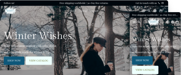 "Winter Wishes"❄️ - Tienda de Temporada