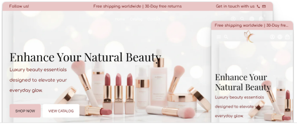 "Natural Beauty" - Tienda de productos de belleza💄