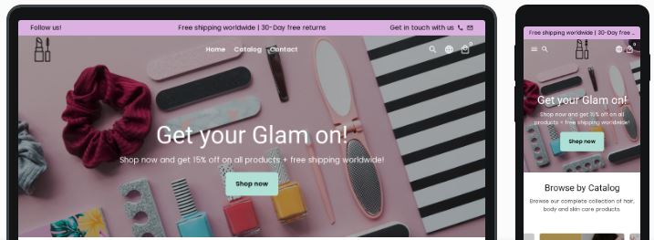 Tienda de Cosméticos y Belleza