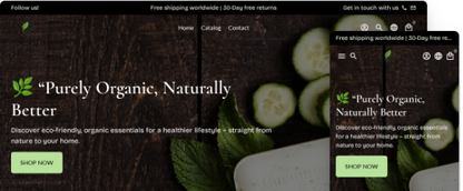 "Organic Paradise🌿" - Tienda de productos orgánicos