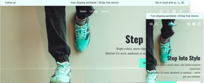 "Step into Style👟" - Tienda general