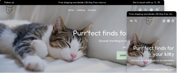 "Purr'Fect Finds" - Tienda de productos para gatos😺