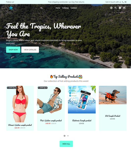 "Feeling Tropical🌴" - Tienda General