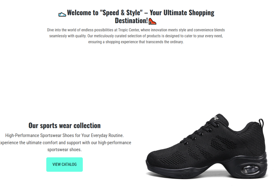 "Step into Style👟" - Tienda de Calzado👠