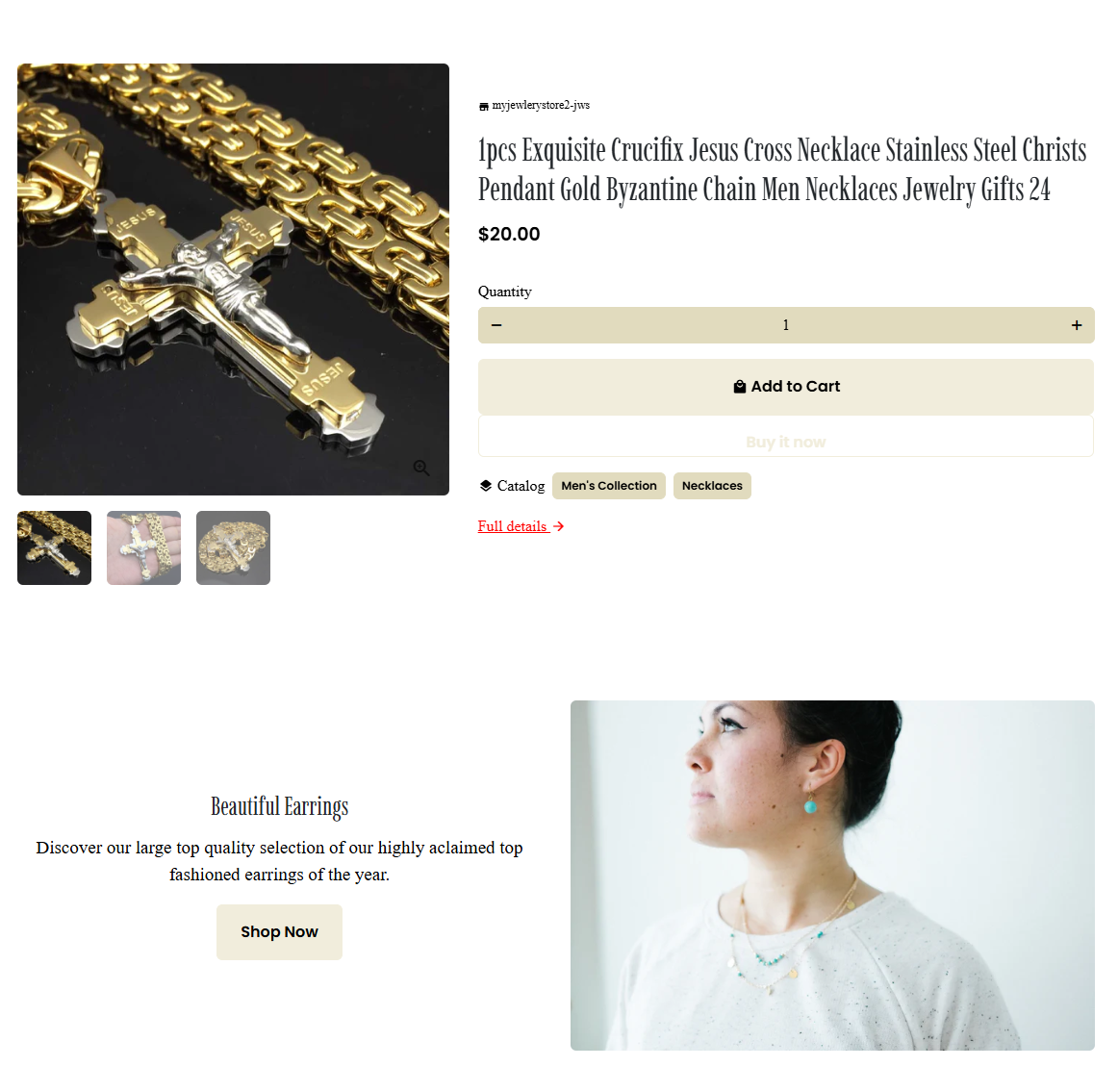 "Timeless Elegance" - Tienda de Joyería (100 Productos)