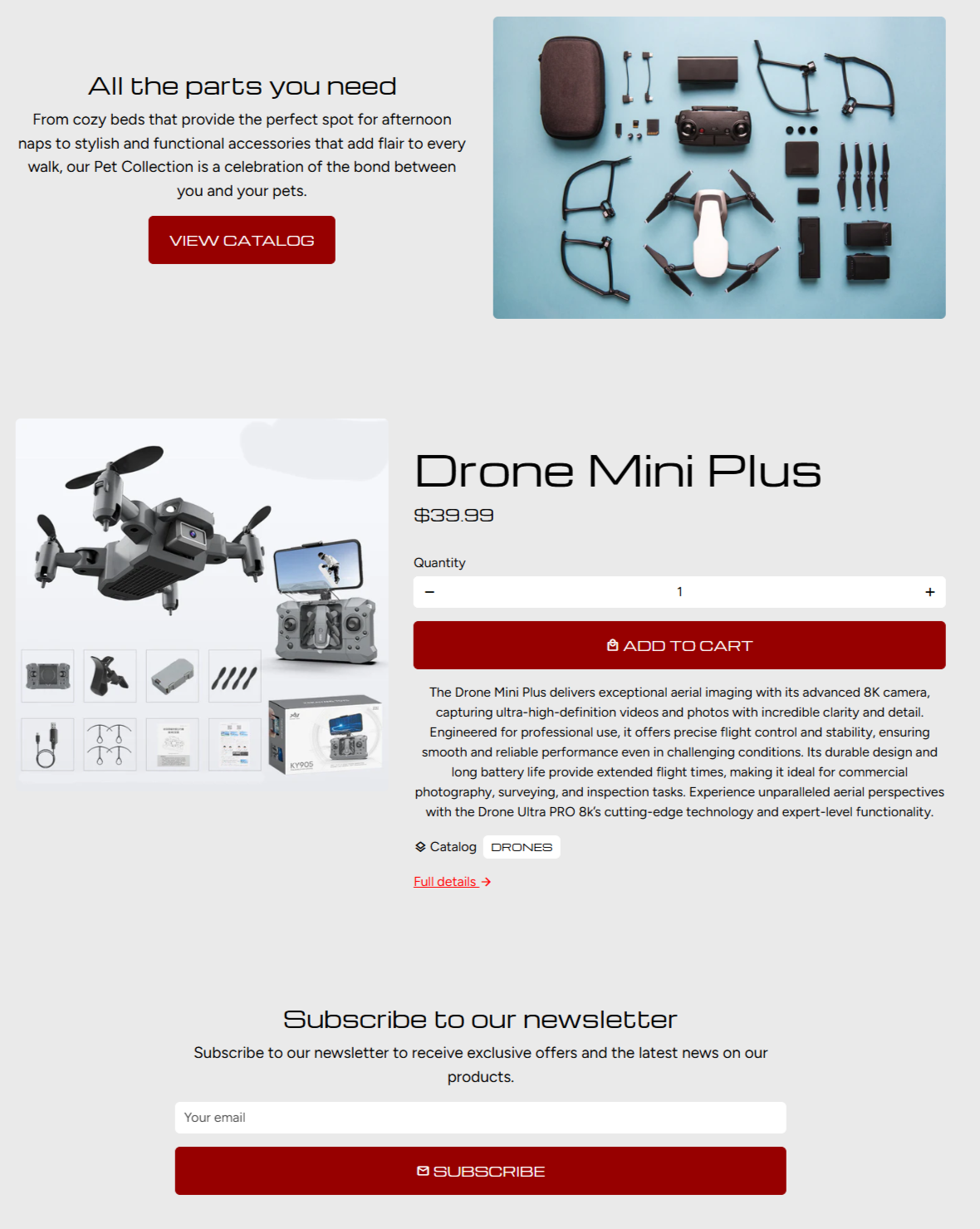 "Air Bourne One🥏" - Tienda de "Drones"