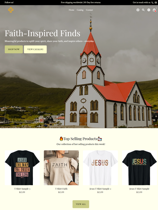 "Faith Inspired⛪" - Tienda de productos Cristianos✝️