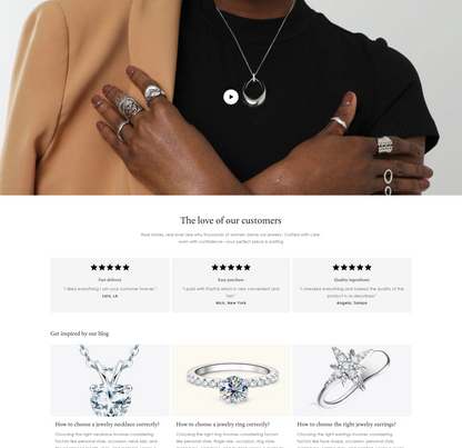 Established Luxury Jewelry Dropshipping Store - 3200 Products