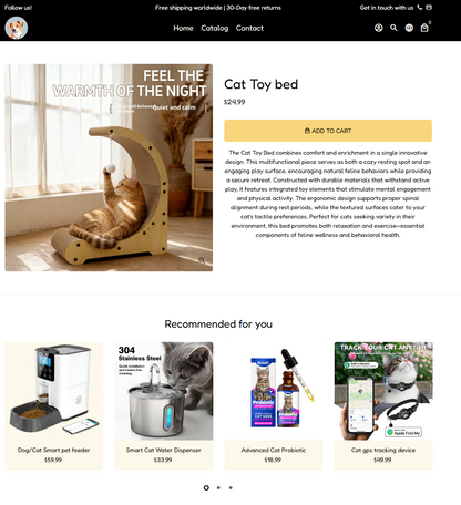 "Paw Provisions" - Tienda de productos para mascotas🐾