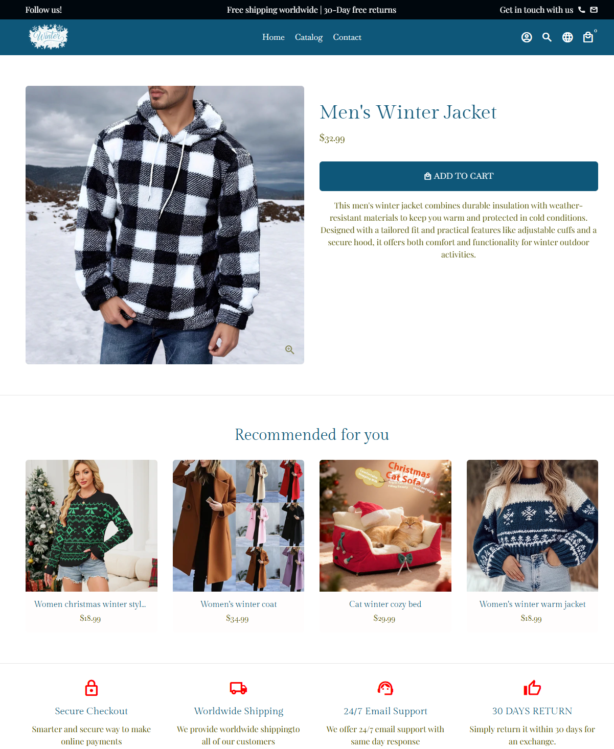 "Winter Wishes"❄️ - Tienda de Temporada