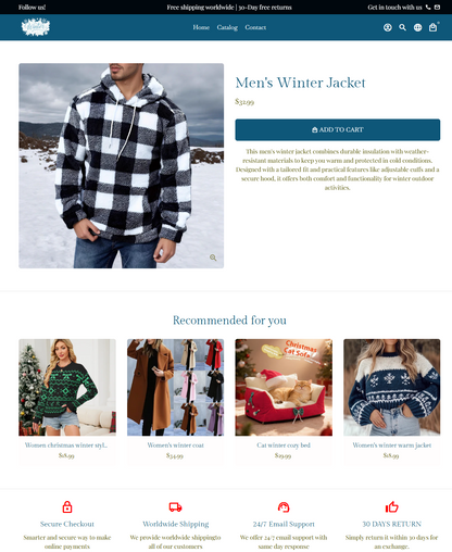 "Winter Wishes"❄️ - Tienda de Temporada