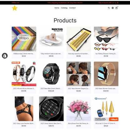 www.sashor.com - Dropshipping Store - Lista para comenzar con 50 Productos para la venta - Mega Dropshipping