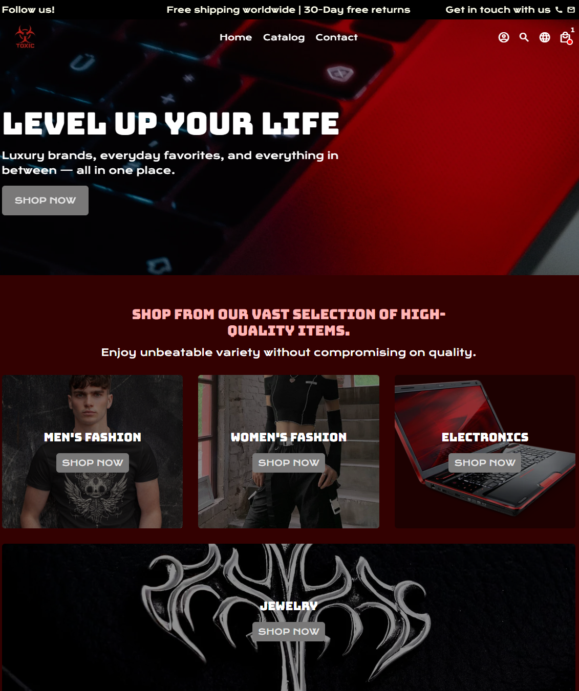 "Level Up 📈" - Tienda general